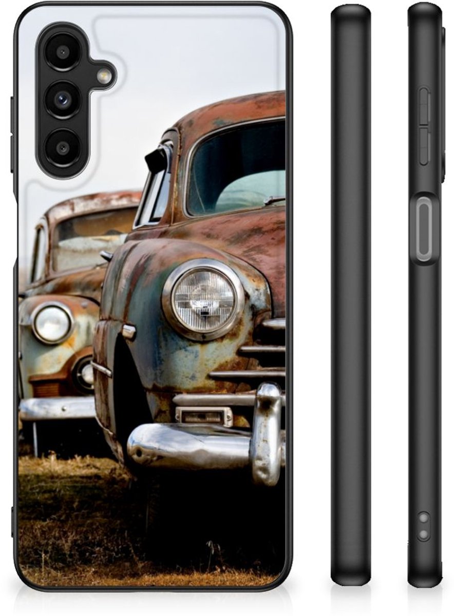 Samsung Galaxy A14 5G Silicone Back Case Vintage Auto
