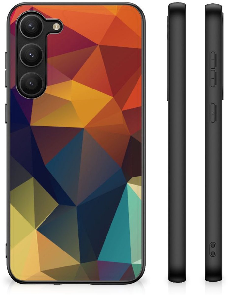 Samsung Galaxy S23 Plus Backcover Polygon Color