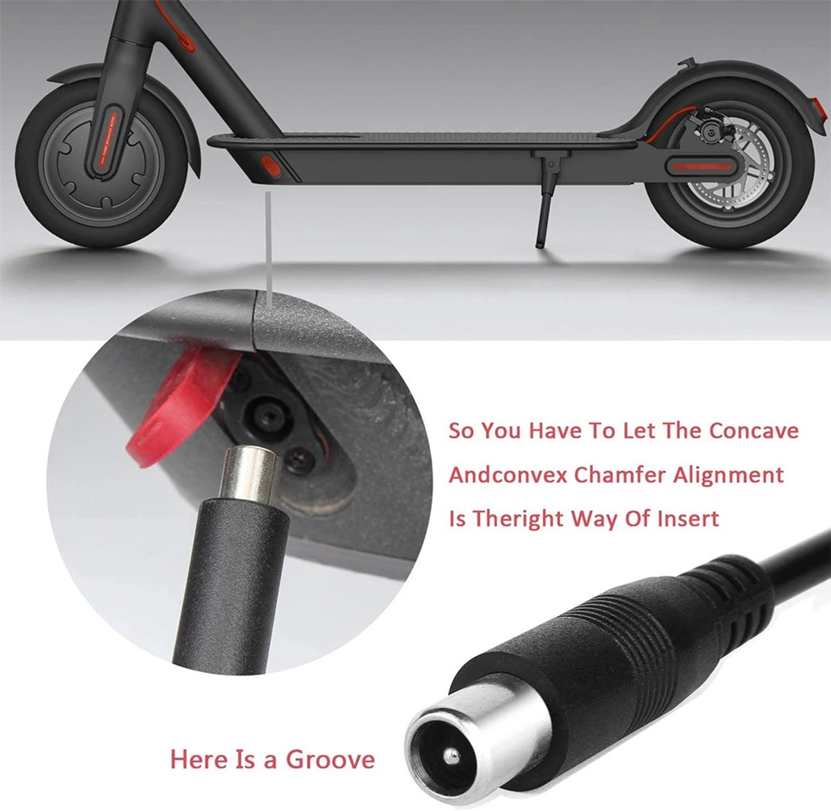 Oplader - Adapter - Geschikt voor Xiaomi Mi Mijia M365, Segway Ninebot ES1, ES2, ES4, LIME, Lime-S, AOVO, Hiboy, OKAI en BIRD - 42V/2A 84W Max - Voedingsadapter voor Elektrische Scooter en Elektrische Step – foto 7