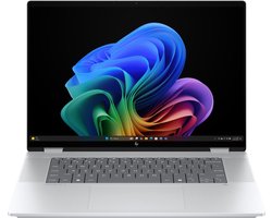 "HP OmniBook X FlipNGAI 16-as0973nd Copilot+ PC Intel Core Ultra 7 256V Hybride (2-in-1) 40,6 cm (16"") Touchscreen 2K 16 GB LPDDR5x-SDRAM 1 TB SSD Wi-Fi 6E (802.11ax) Windows 11 Home Zilver"