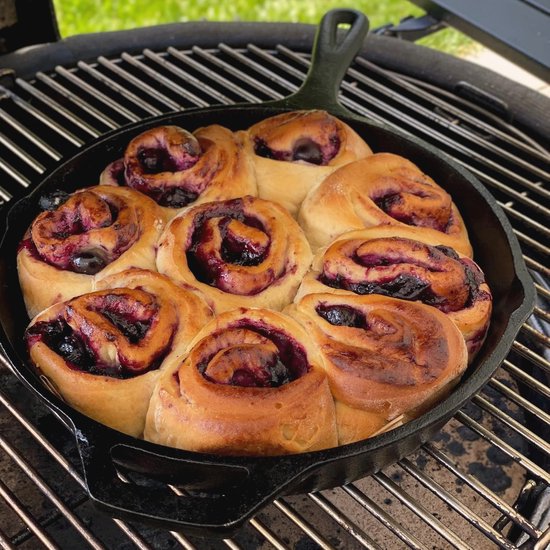 Dutch Oven 4,5Qt - Gietijzeren pan op pootjes geschikt voor open vuur