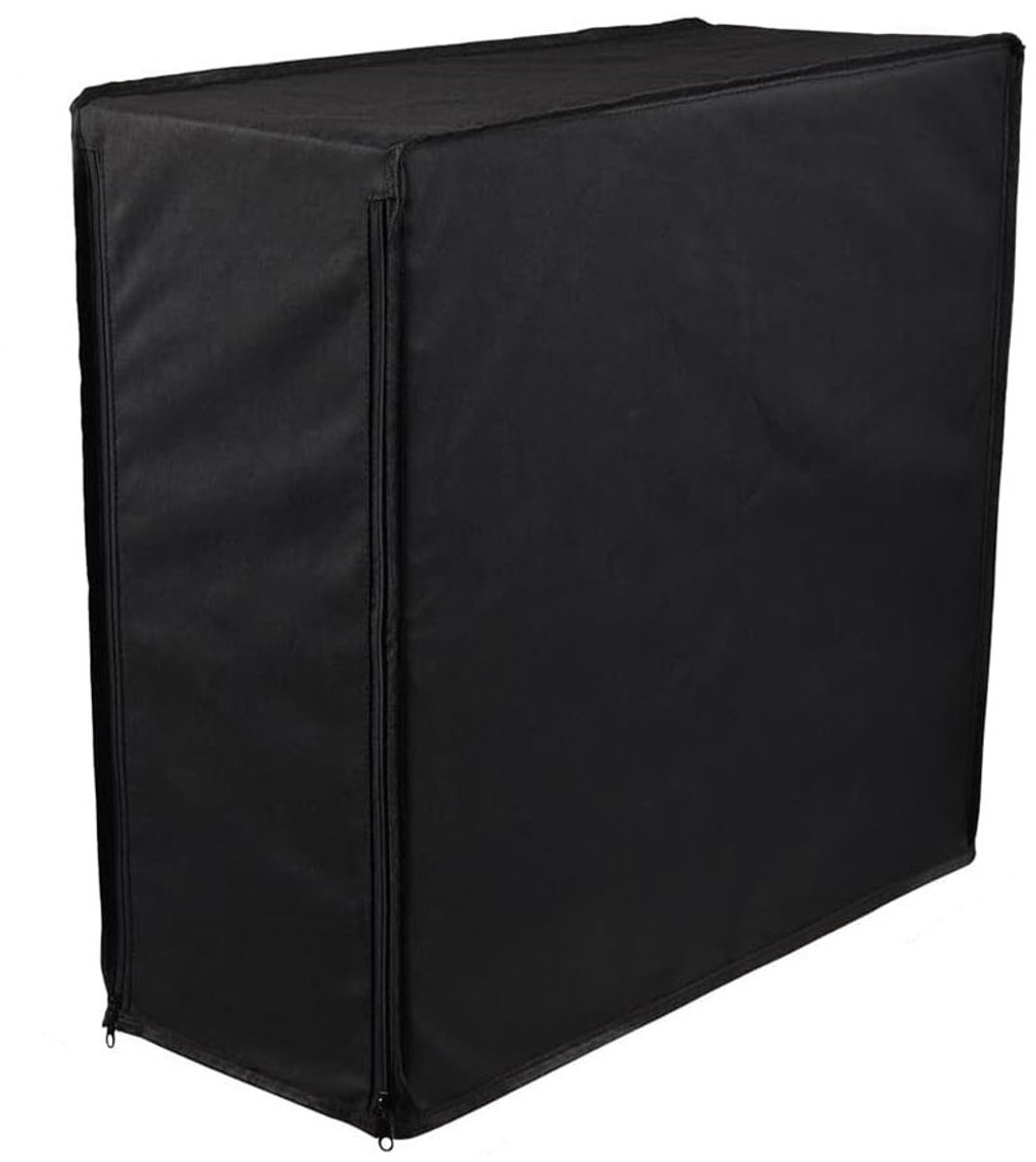 CPU desktop host Oxford stoffen stofhoes, waterdichte desktop computer host stofhoes, compleet pakket met rits, antistatische en vochtbestendige CPU toren PC stofhoes, zwart, 50*21*46cm