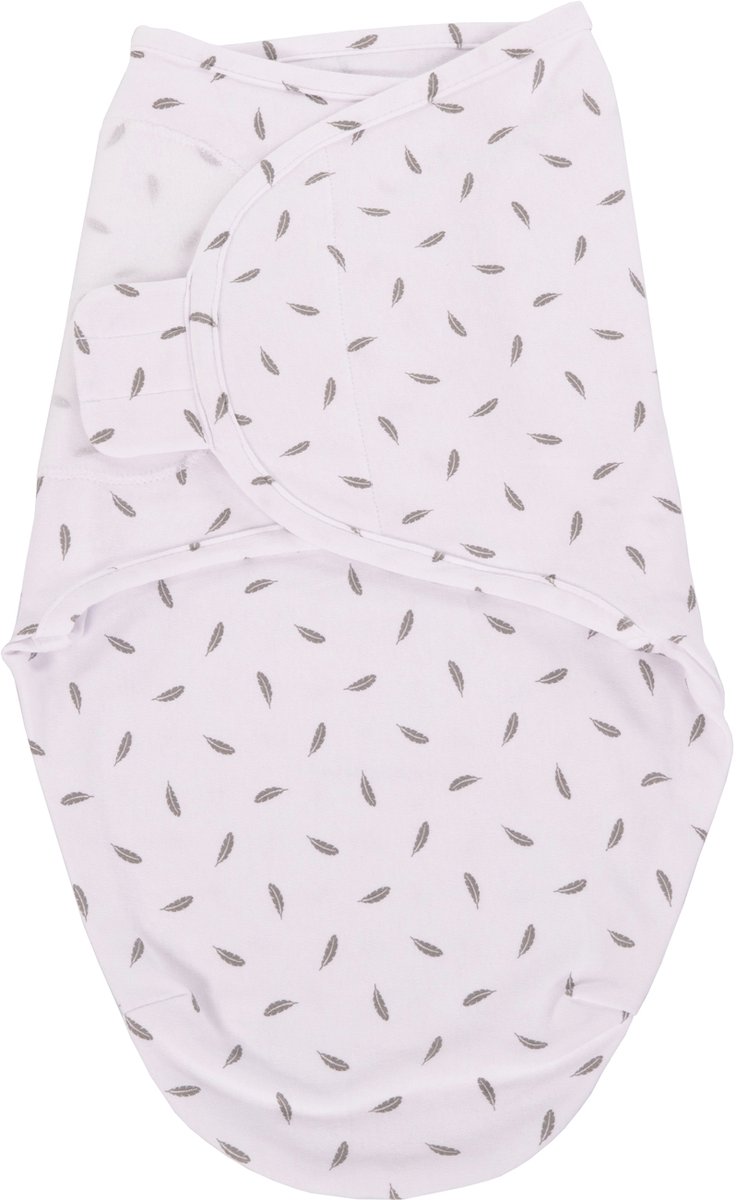 Bo Jungle B-Wrap Grey Feathers Small