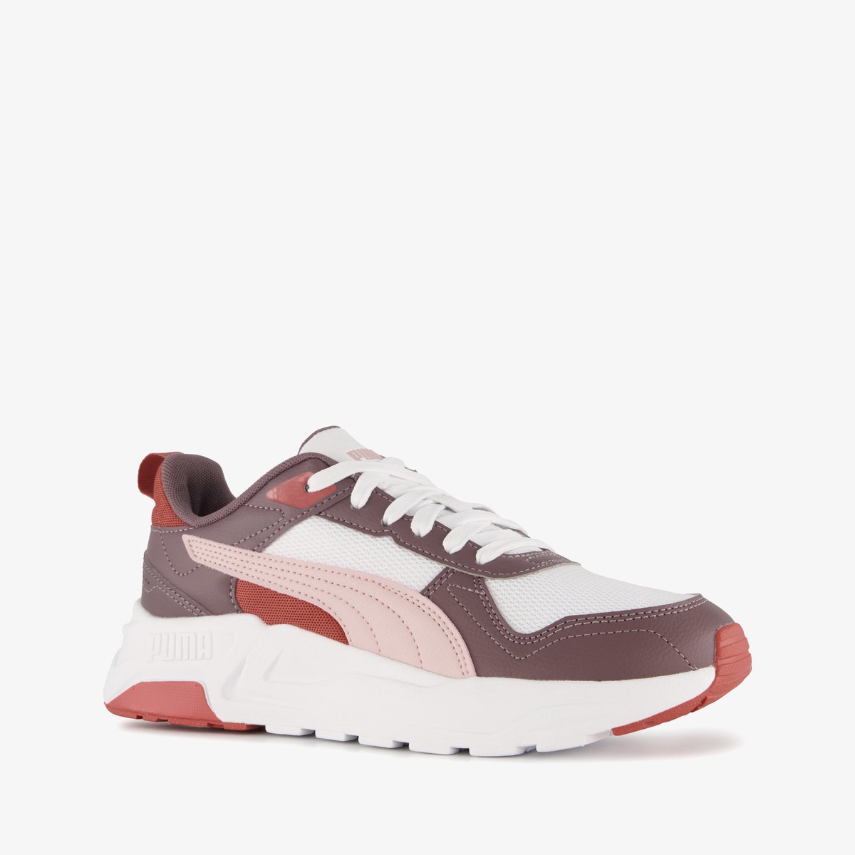 Puma Trinity 2 LT dames sneakers – Uitneembare zool Wit