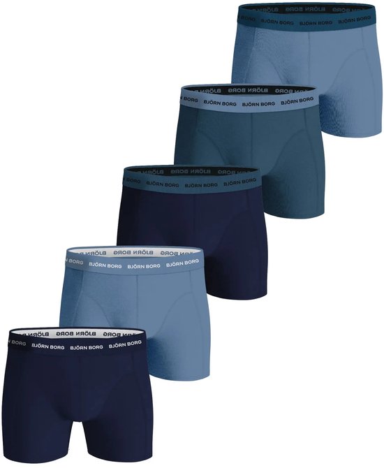Boxer en Cotton extensible Bjorn Borg Underwear 5p 10004237 MP002 Homme Taille - M