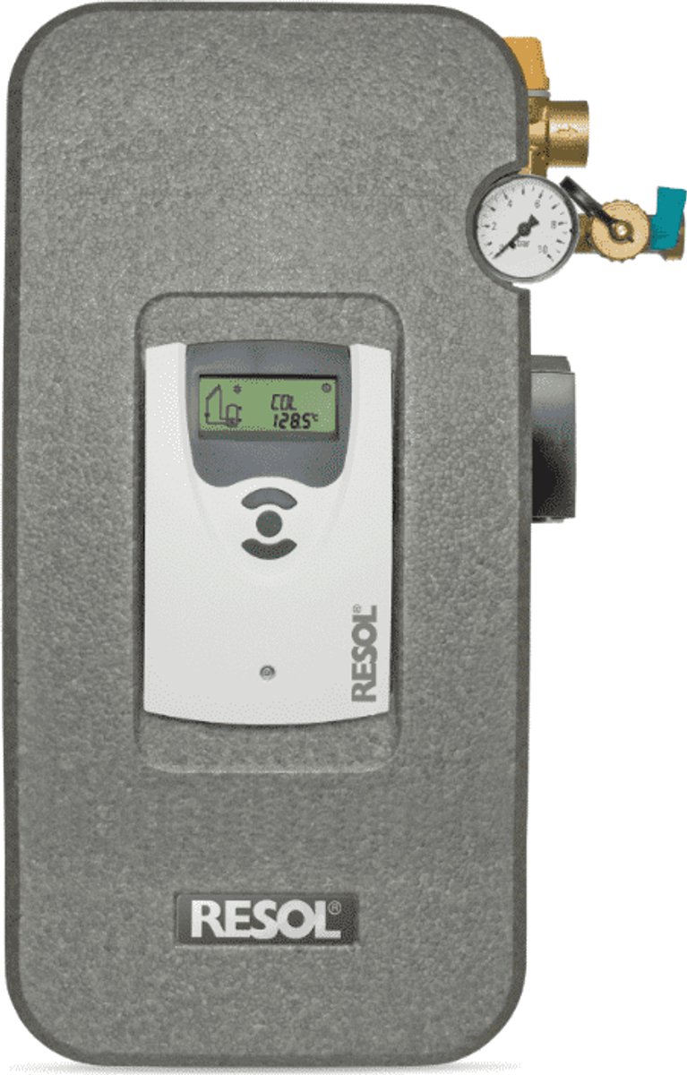 Resol FlowSol B HE - DeltaSol CS/4 pompgroep en controller