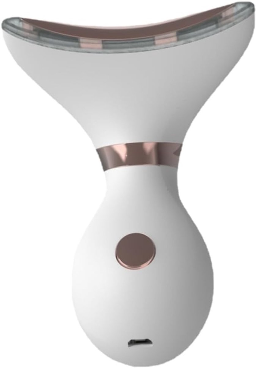 Nek schoonheidsinstrument Halslijn massager Anti-rimpel gezichtsmassager Huidverstevigende verzorgingsmassager Dubbele kin verwijderingstool Witte gezichtsborstel Buikspieren