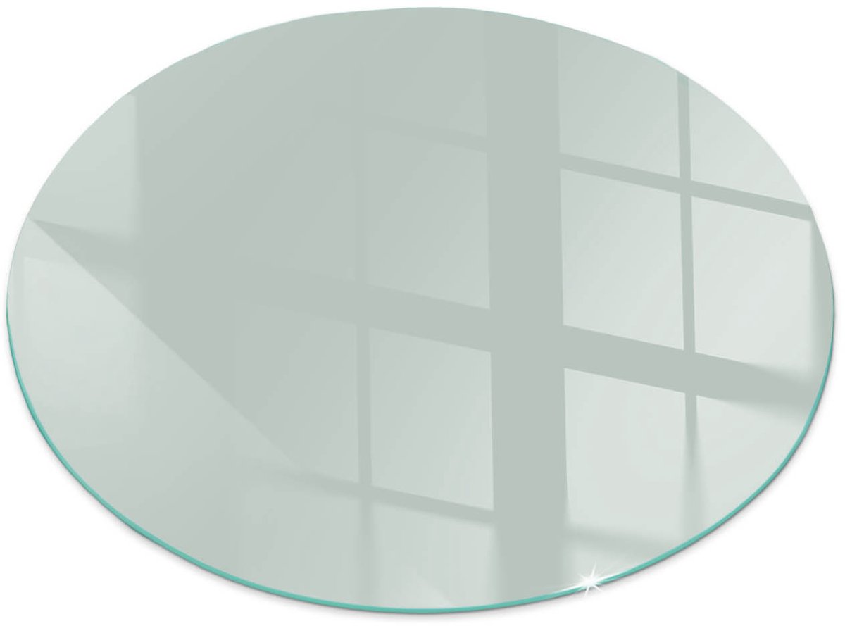Tulup Kachel Vloerplaat - Kleur Lichtgroen Plaat Onder Houtkachel - 50 cm - Groente Plaat Voor Onder Houtkachel - Ronde Kachel Vloerplaat - Vloerplaat Openhaard - Vloerplaat Voor Houtkachel - Plaat Voor Onder Kachel