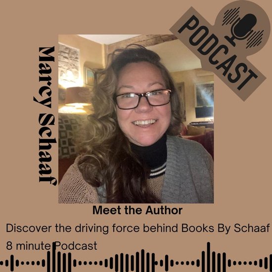 PODCAST Meet the author Marcy Schaaf PODCAST - cover