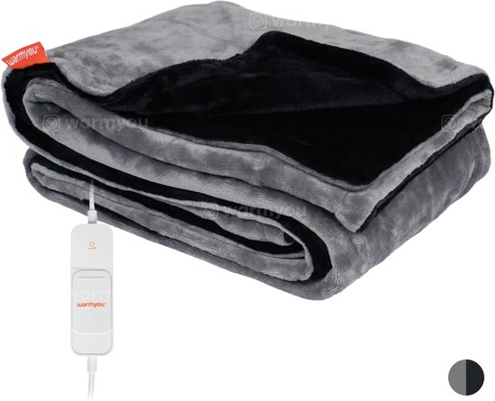 Warmyou Cuddels Elektrische Warmtedeken 160x120 cm - 3 - Elektrische - €45,99