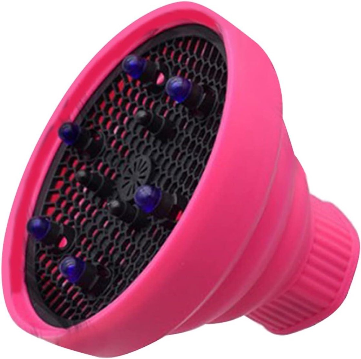Allecto Premium - Universele Haarverspreider voor Föhnmondstukken 35-5 cm - Siliconen - Aanpasbaar - Krullend - Golvend - Föhnhulpstuk - Thuissalon - Haarstyling Accessoire.