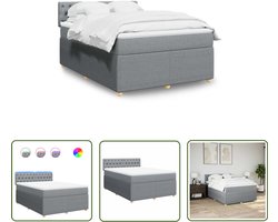 vidaXL Drapers Tools - Dynamische Sleutel - Boxspring met matras stof lichtgrijs 160x200 cm - Sleutelset - Gereedschap Set - Mechanica