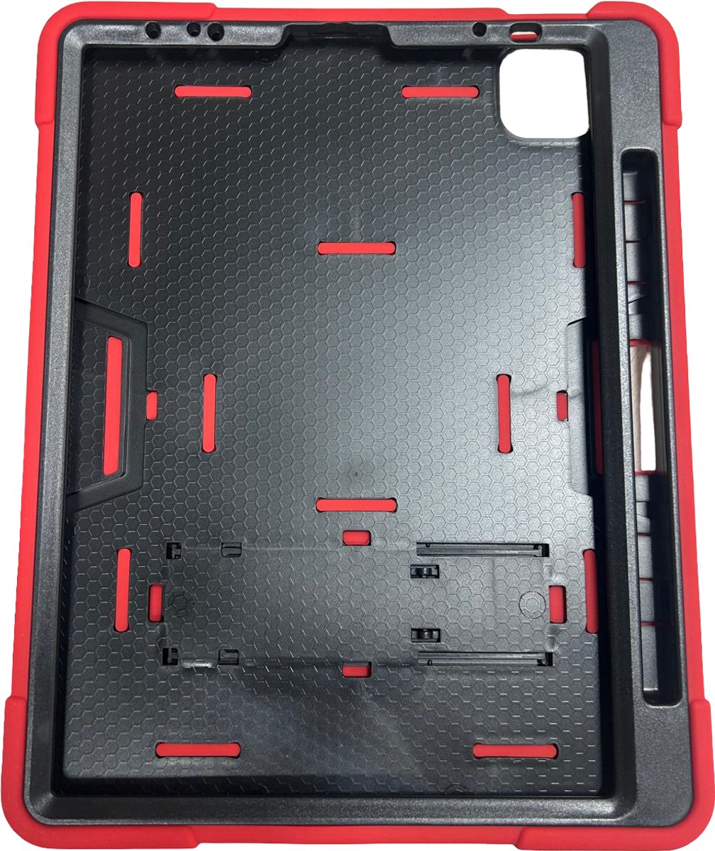 iPad Pro 11 Air 4 10.9 met stand rood