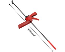 - Verstelbaar Auto Rempedaal Depressor Tool - Antislip Gaspedaal - Autorem Gereedschap - Koppeling - Auto Accessoire