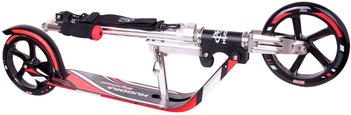 HUDORA scooter Big Wheel RX 205 - Step - Rood