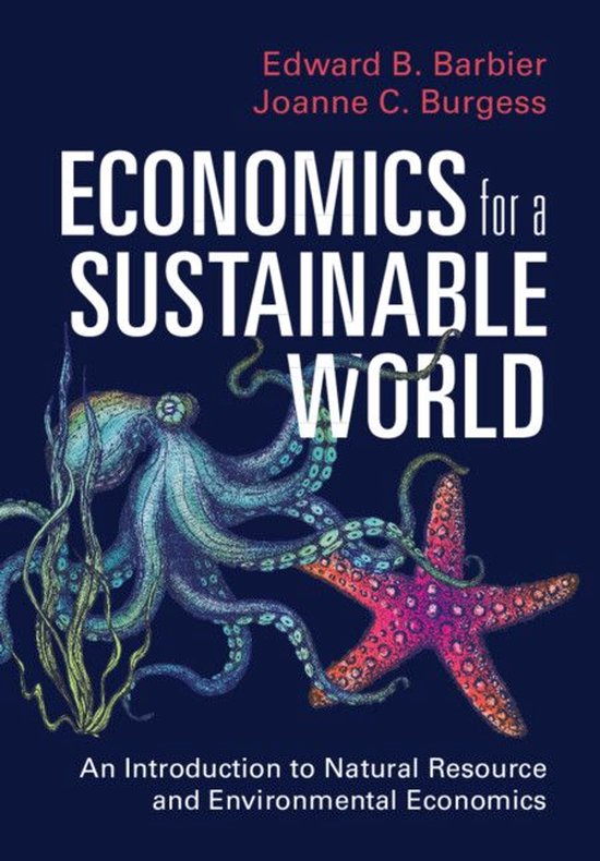 Economics for a Sustainable World - cover