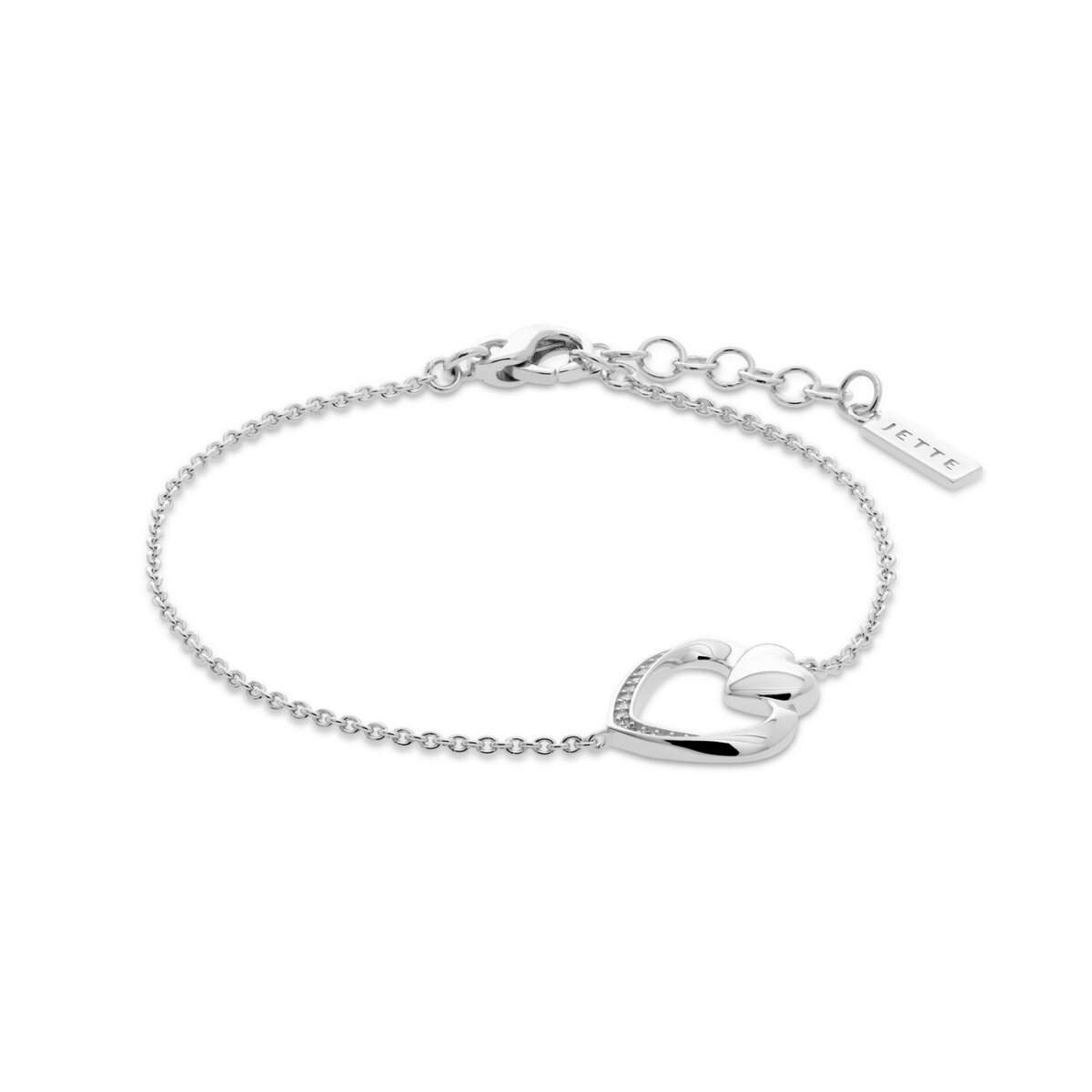 Jette - 89207961 - Armband - Dames - 925 Zilver - gepolijst met Zirkonia - 17cm