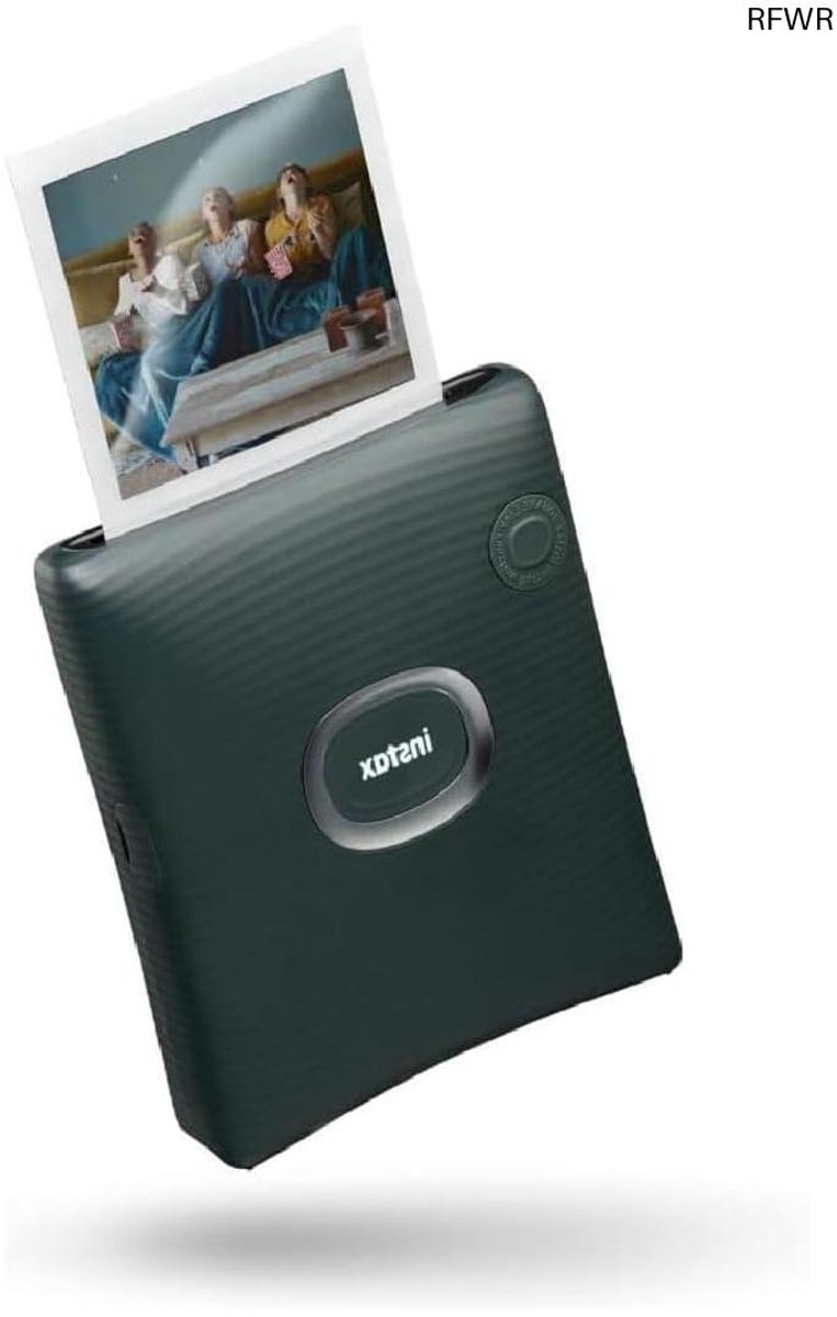 RFWR® Smartphoneprinter in Midnight Green voor Directe Foto-afdrukken