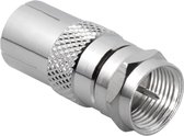 Coax socket - F-connector Adapter