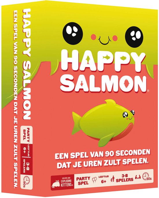 Foto: Happy salmon nederlandstalig kaartspel
