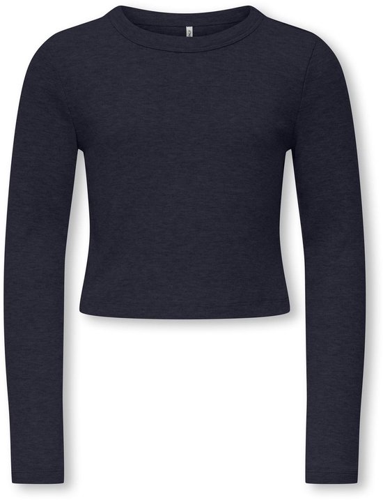 ONLY KOGBINA LIFE T-shirt S TOP manches longues Filles - Ciel nocturne