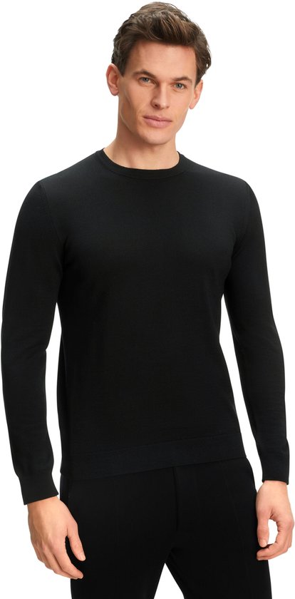 FALKE Pull Merino Col Rond Homme 60910 3000 noir L
