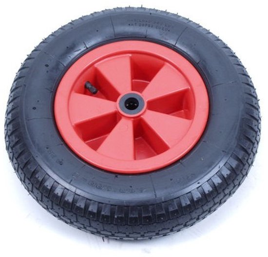 Foto: Skelterwiel 4 80 4 00 8 kunststof velg