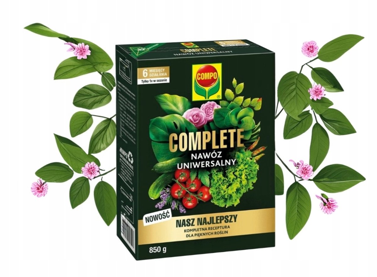 Compo Serie - Universele Langwerkende Meststof - 850g - Organische Materialen - Voor alle Seizoenen