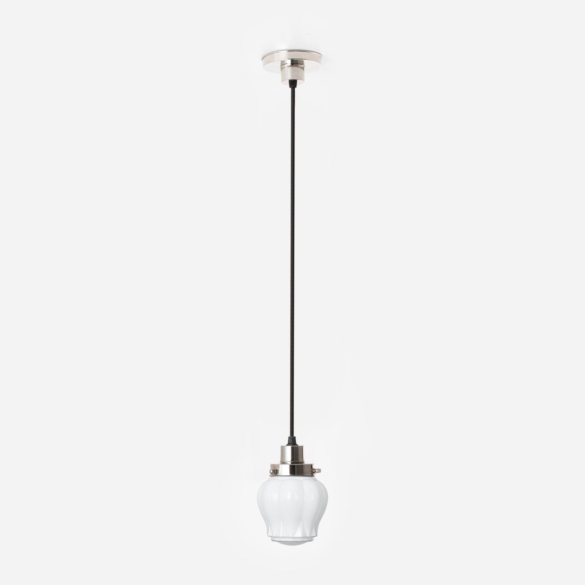 Coloured by Art Hanglamp aan snoer Eden 20's Nikkel - Art Deco Trade