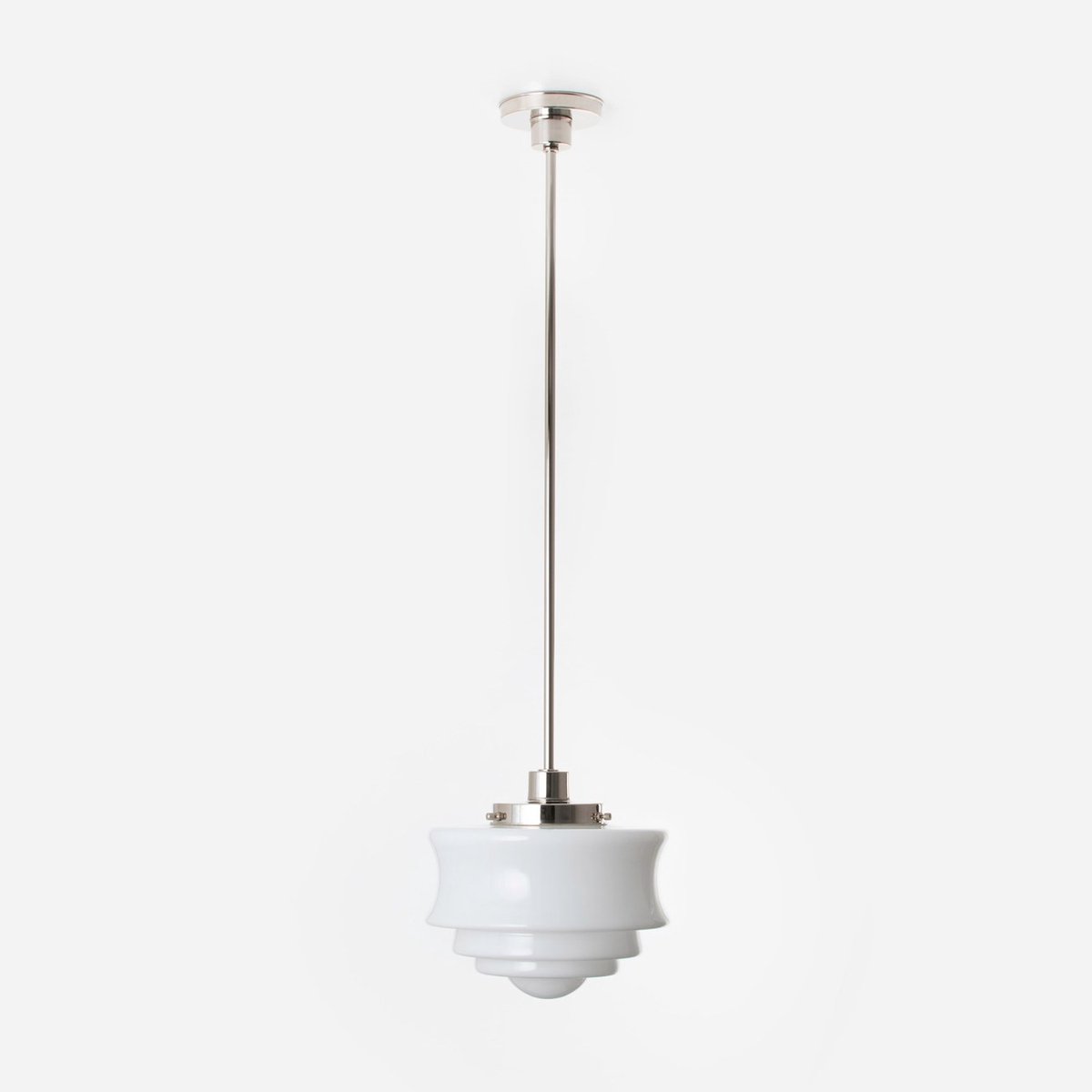 Coloured by Art Hanglamp Nordic 20's Nikkel - Art Deco Trade