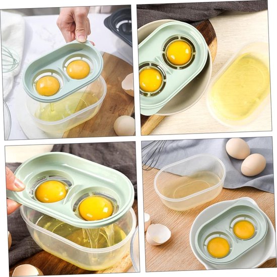 2Pcs Séparateur D' œufs Oeufs De Séparateur Blanc Séparateur De Canard