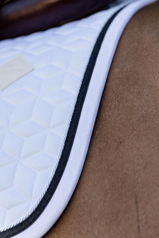 Zadeldoek glitter rope dressage zwart KENTUCKY HORSEWEAR