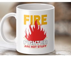 brandweer mok, grappige mok, helden mok, beroepscadeau, unieke cadeau, koffiemok, thee mok, brandweerman cadeau, hot stuff mok, brandweervrouw, brandweer held, vuur bestrijder, brandweer auto