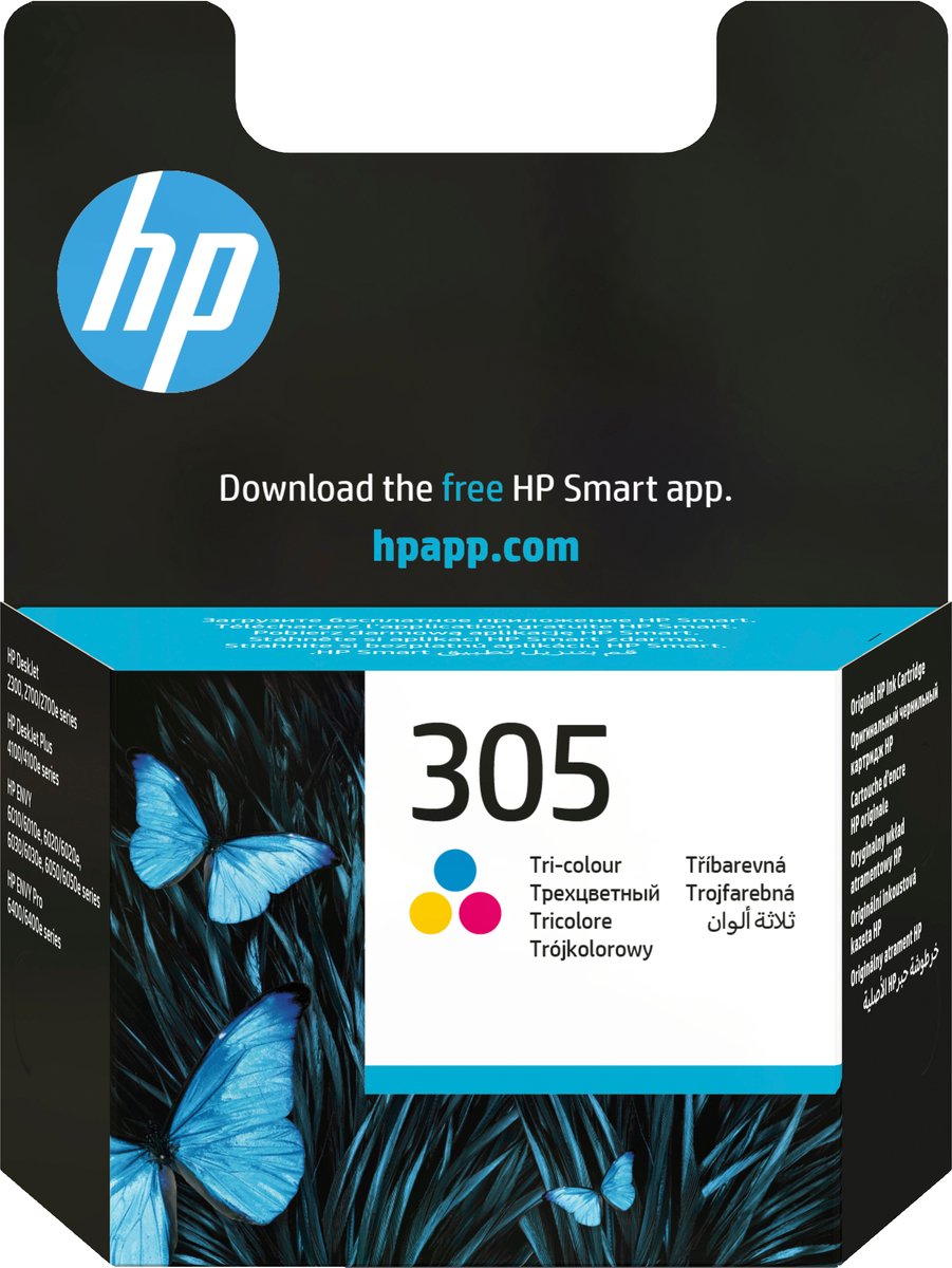 HP 305 Origineel Cyaan, Magenta, Geel 1 stuk(s) Normaal rendement