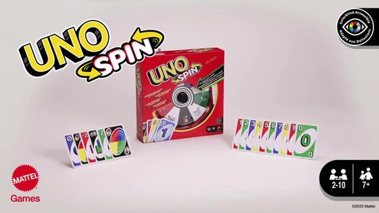 Mattel UNO Spin Bordspel