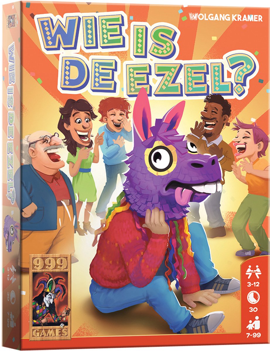 999 Games - Wie is de ezel? - Kaartspel - Eenvoudig kaartspel voor het hele gezin - Gezelschapsspel - Klein cadeautje — afbeelding 8