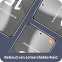 Meerdere Xiaomi 15 Ultra telefoons met glasbescherming, tekst 'Behoud van schermhelderheid'.