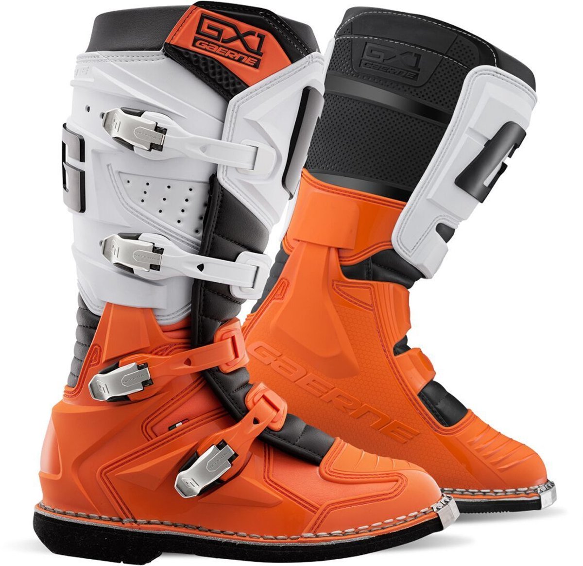 Gaerne GX-1 Goodyear Oranje Wit Crosslaarzen - Laars