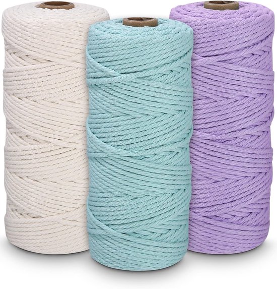 jijAcraft Cordoncino di iuta colorato, per fai da te, artigianato, giardinaggio, confezioni regalo, 2 mm x 100 m, colore marrone scuro
