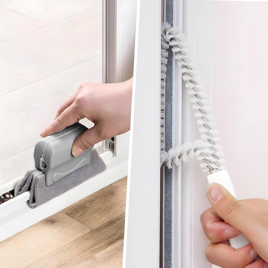 Multifunctionele Voegborstels - Set van 10 Stuks voor Grondige Reinigen van Tegelvloeren, Badkamer, en Keuken van Merkloos	 — afbeelding 3