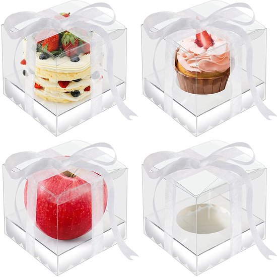 Geschenkdozen Enjoy Met Losse Deksel 37x37x10.5cm 15st Krabbendam Kadoverpakking