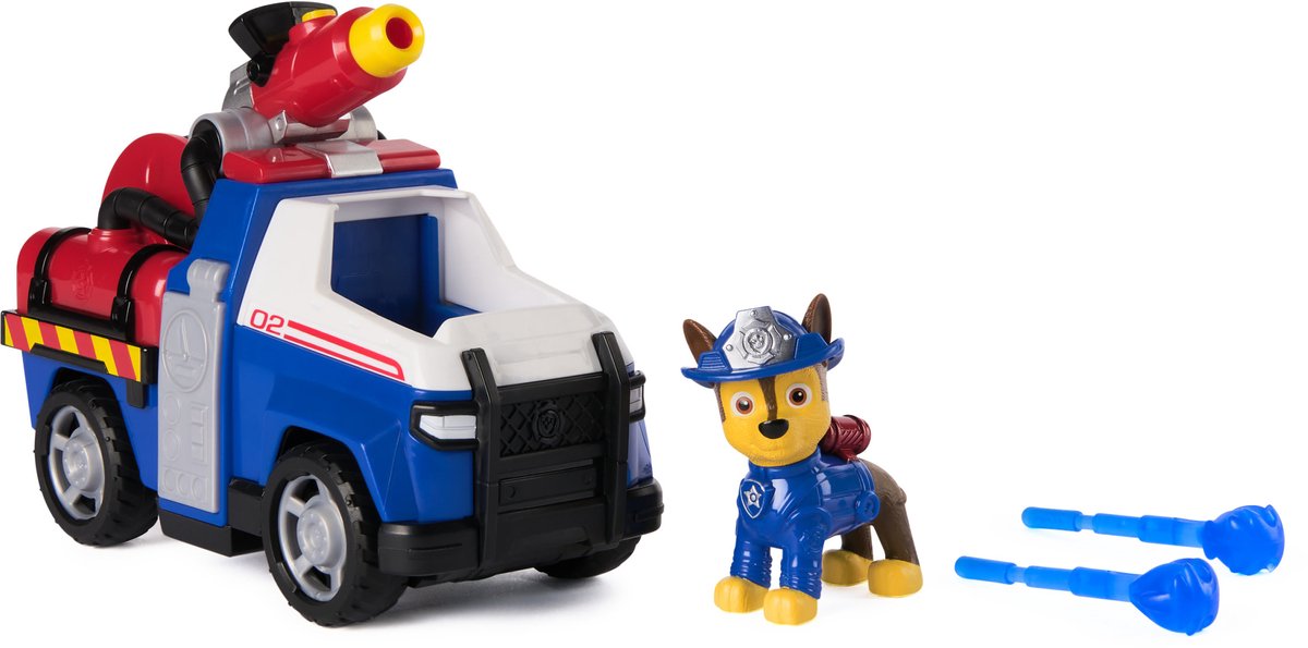 PAW Patrol - Brandweerredding - Chase Politieauto - Speelgoedauto met speelfiguur — afbeelding 10