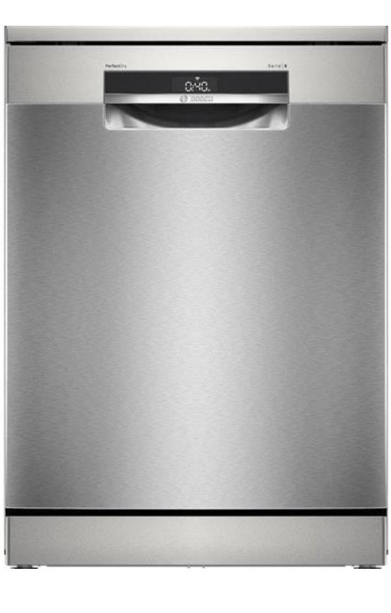 BOSCH SMS6ZCI11F SER6 vrijstaande vaatwasser - 14 couverts - Inductie - L60 cm - 40 dB - Klasse B - RVS