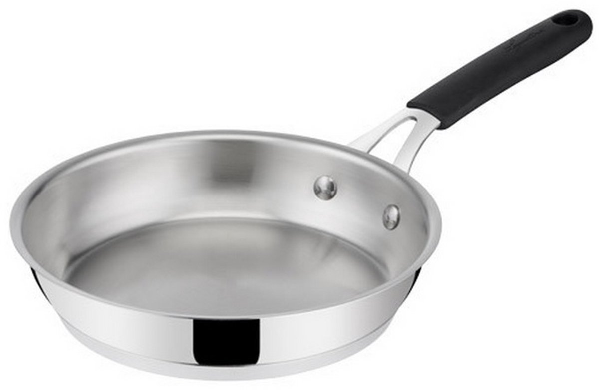RVS koekenpan 28cm - lagostina - 012896040128