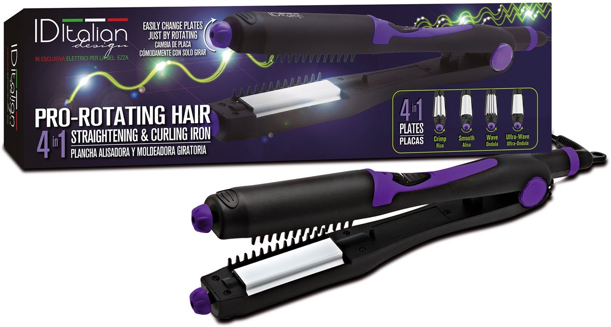 Pro Rotating Hair 4 in 1 Stijltang