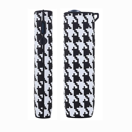 1pc PU Leather Dice Box Silence Dice Cups Entertainment Games Toy Supplies Ktv Bar Dobbelstenen Opslagbeker Met 4 Stuks Transparante Rode Dobbelstenen
