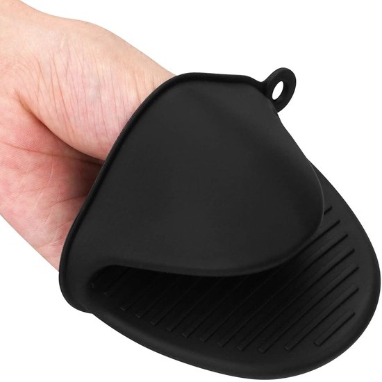 2 Pcs Mini-ovenwanten Hittebestendig Antislip Siliconen 2 Pcs Mini-ovenwanten Hittebestendig Antislip Siliconen