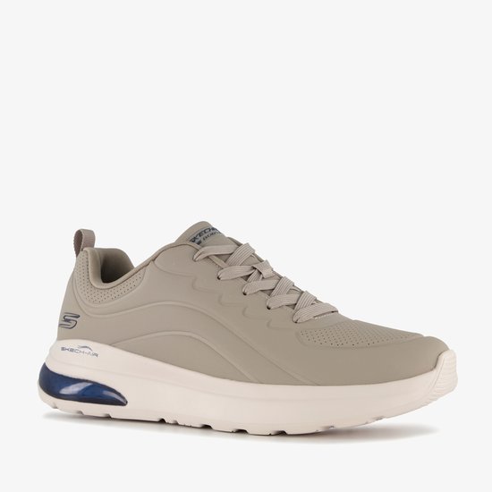 Baskets Skechers BOBS Vision Air beiges pour homme - Pointure 40 - Confort Extra - Mousse à mémoire de forme