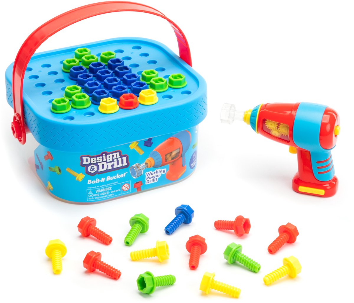 Learning Resources Design & Drill® Bolt-It Bucket™ - 1+