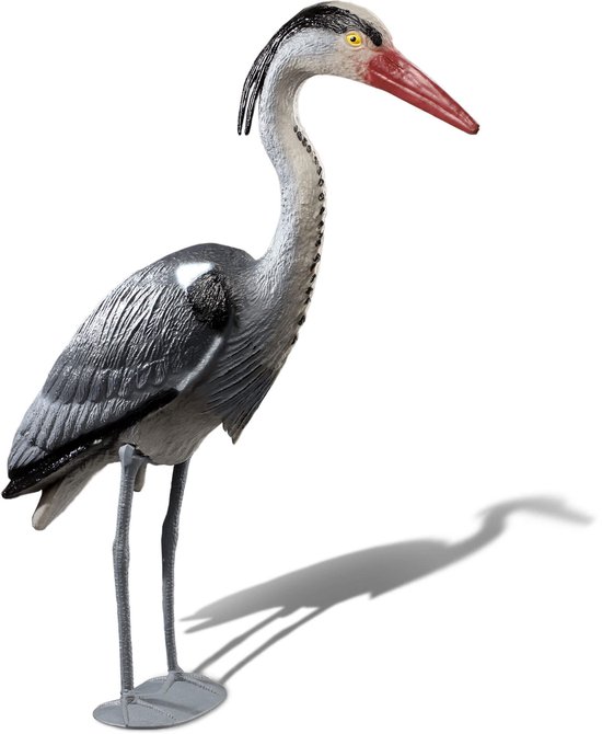 Vogelverschrikker, uil met wiebelkop, meerkleurig, vogelverschrikker, uil, realistische uil met 360° kop, grijpvogel, duivenverschrikker voor balkon, tuin en terras, type A